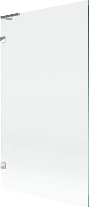 Mexen Lunar L egyajtós fürdőkádparaván 100 x 150 cm, átlátszó, króm - 897L-100-000-01-00