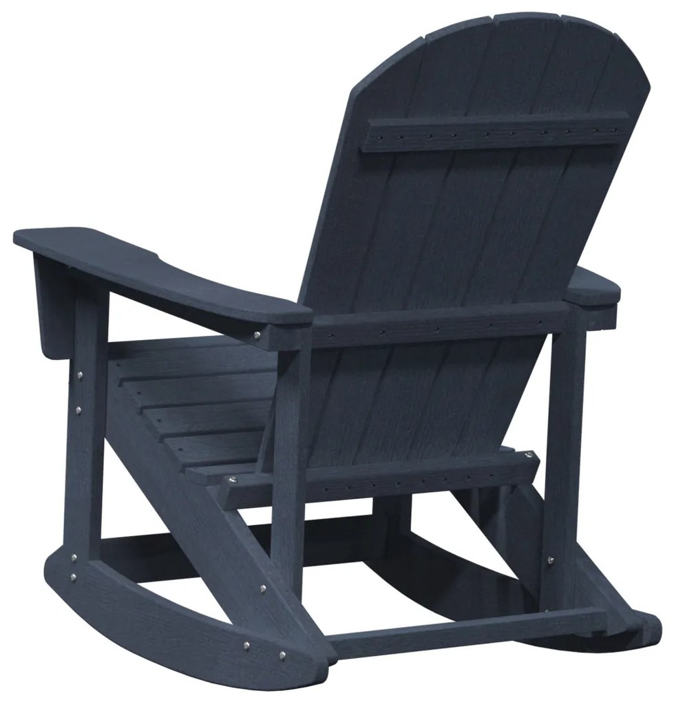 Tengerészkék Adirondack hintaszék 73.5x92x90 cm HDPE