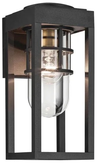 Kichler KL-HONE-S-BKT - HONE S kültéri fali lámpa 1xE27/60W/230V IP44