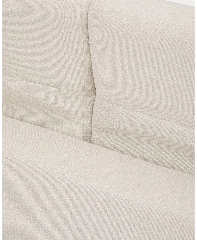 Bézs buklé kanapé 234 cm Aurum – Kave Home