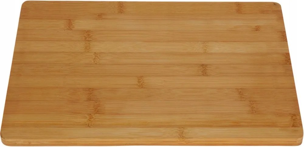 Bambusz aprító vágódeszka 35x20cm téglalap alakú öko