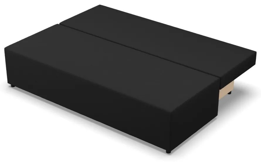 Nobu kanapé, fonott, fekete