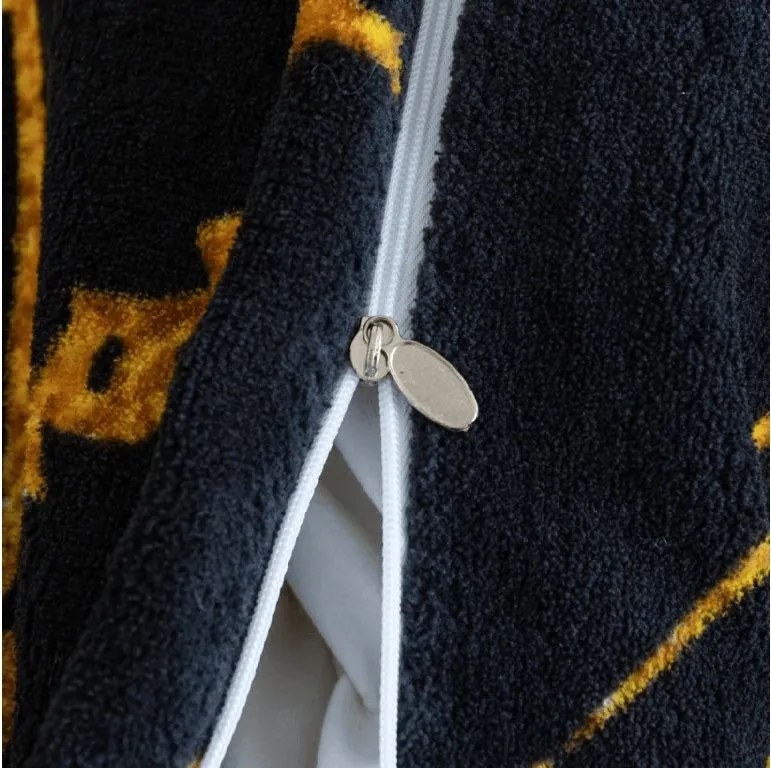 Mikroplüss ágyneműhuzat AXIS fekete Ágyneműhuzat mérete: 70 x 80 cm | 140 x 200 cm