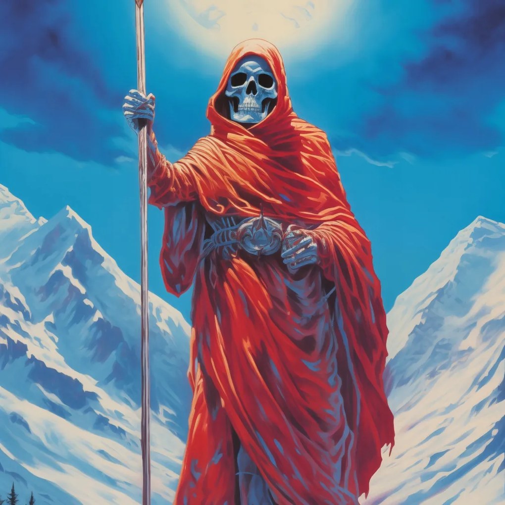 Poszter 30x30cm A hegyi hold őrzője