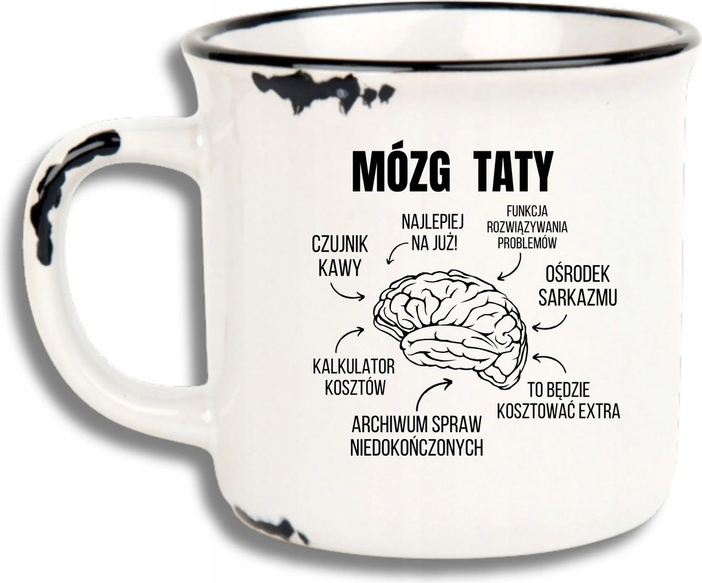 Bögre Fehér Retro Vicces Ajándék Apák Napja Apa Agya