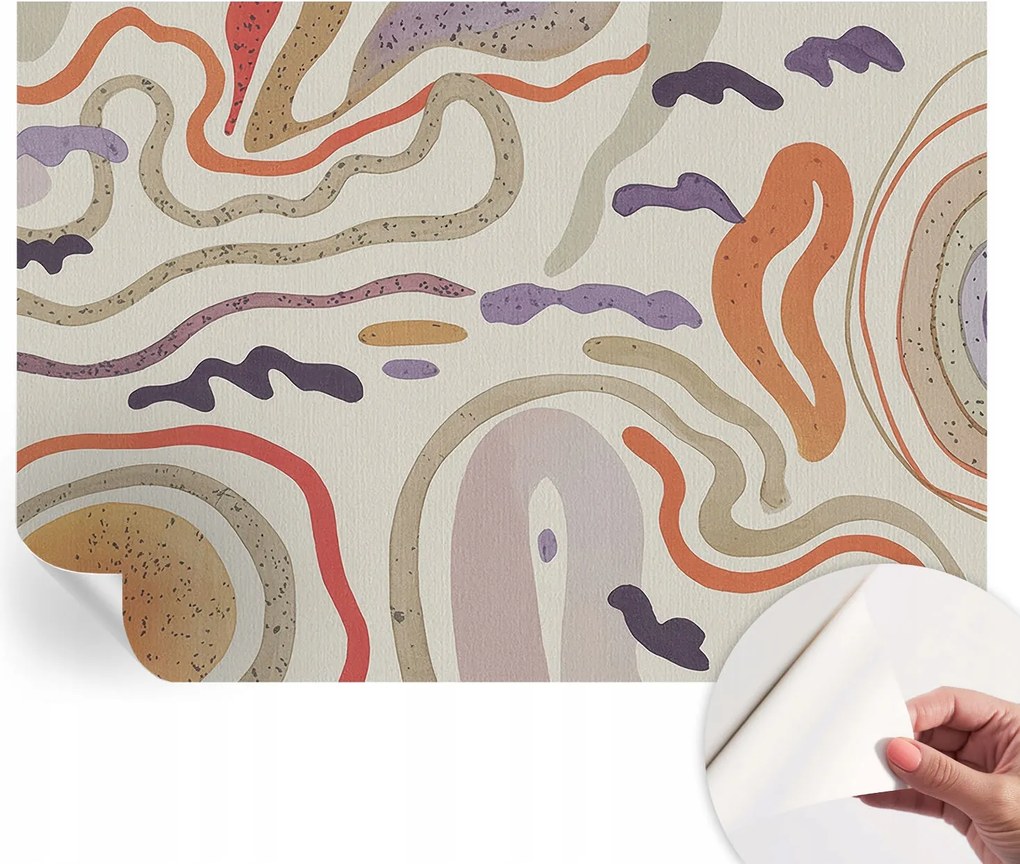 Öntapadós tapéta Falfestmény Prémium Absztrakt minták 208x146 cm