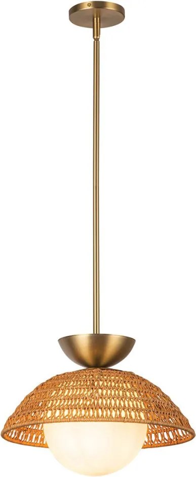 Elstead Lighting Perth ALM-PERTH-P-GD Függőlámpa 1x60W/E27 IP20
