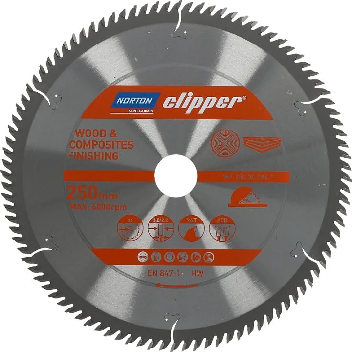 Norton 250/30/96T fa- és kompozittárcsa