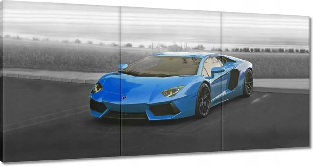 Festmények 180x90 Nagy autó