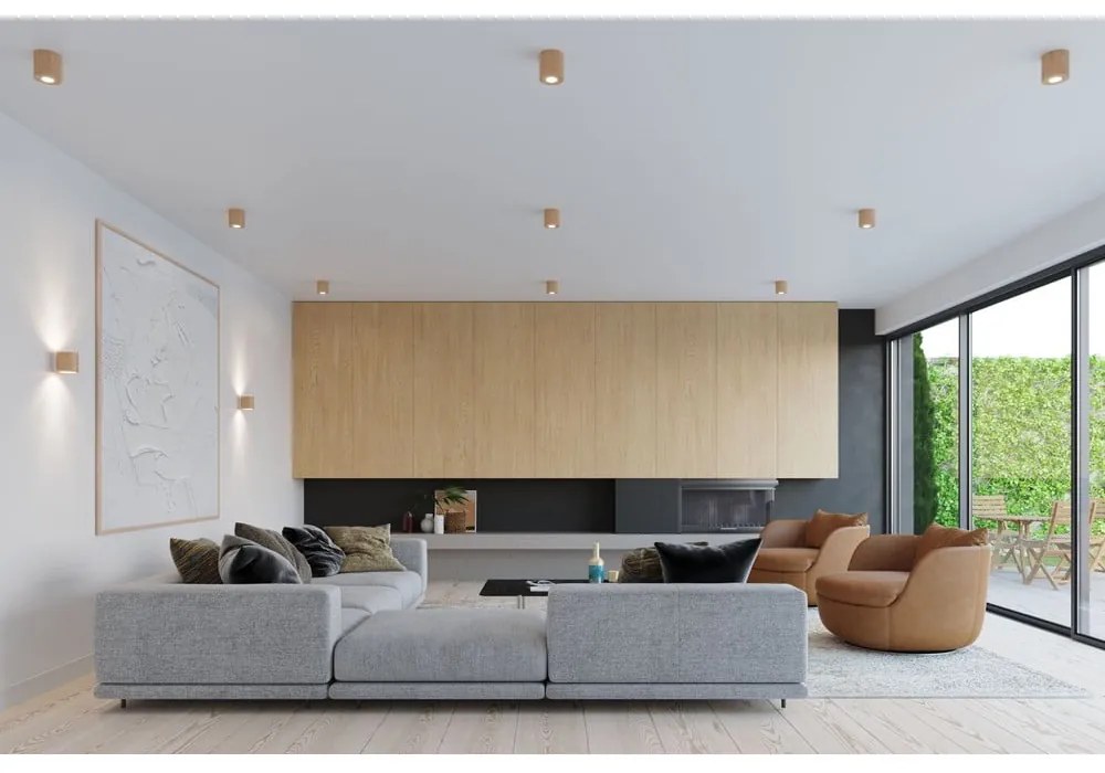 Roda fa mennyezeti lámpa - Sollux