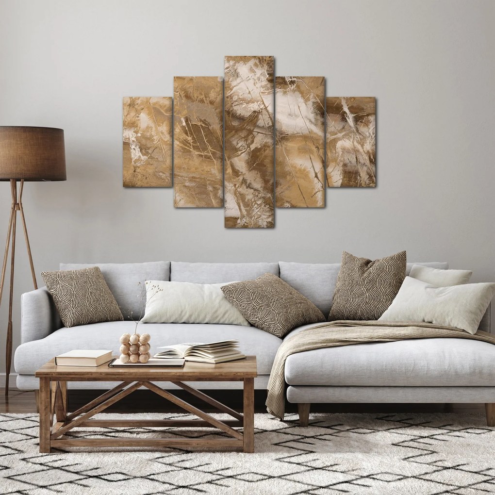 Kép - Barna absztrakció (150x105 cm)