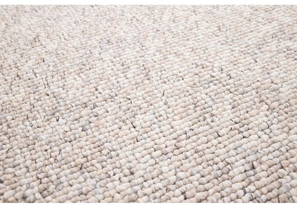 Krémszínű szőnyeg 80x150 cm Petra Liso – Universal