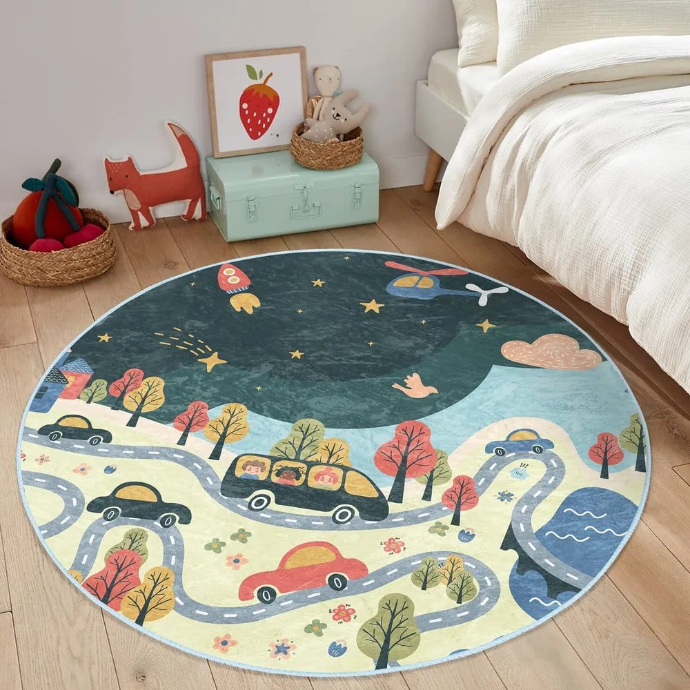 Gyerek szőnyeg ø 100 cm Comfort – Mila Home