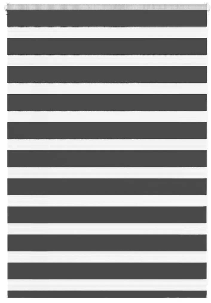 zebrafüggönnyel fekete szövetszélesség 95,9 cm poliészter