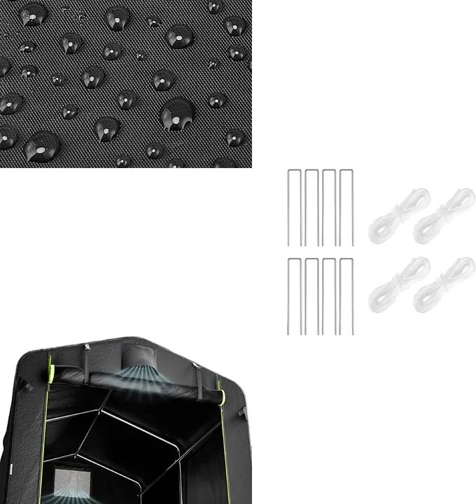 Juskys Tároló sátor M - antracit