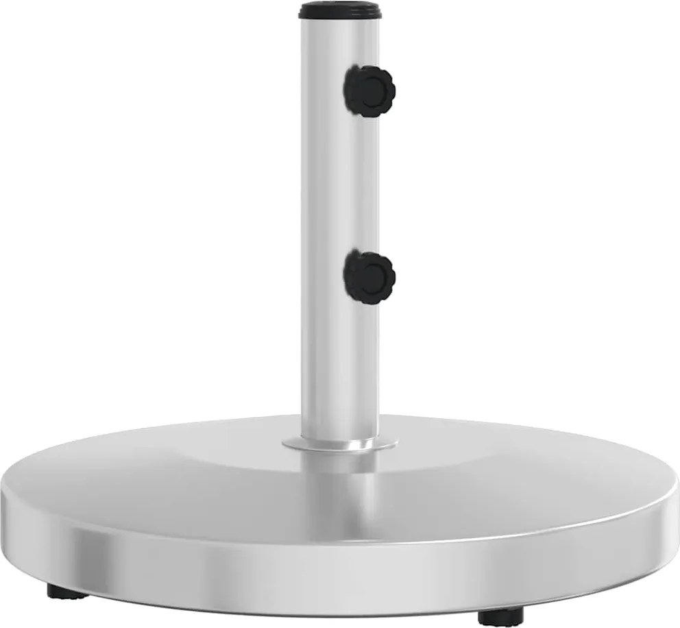 vidaXL kerek napernyőtalp Ø32/38/48 mm-es rúdhoz 25 kg