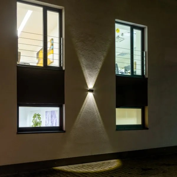 Immax 08491L - LED napelemes fali lámpa szenzorral LED/2W/5V IP54