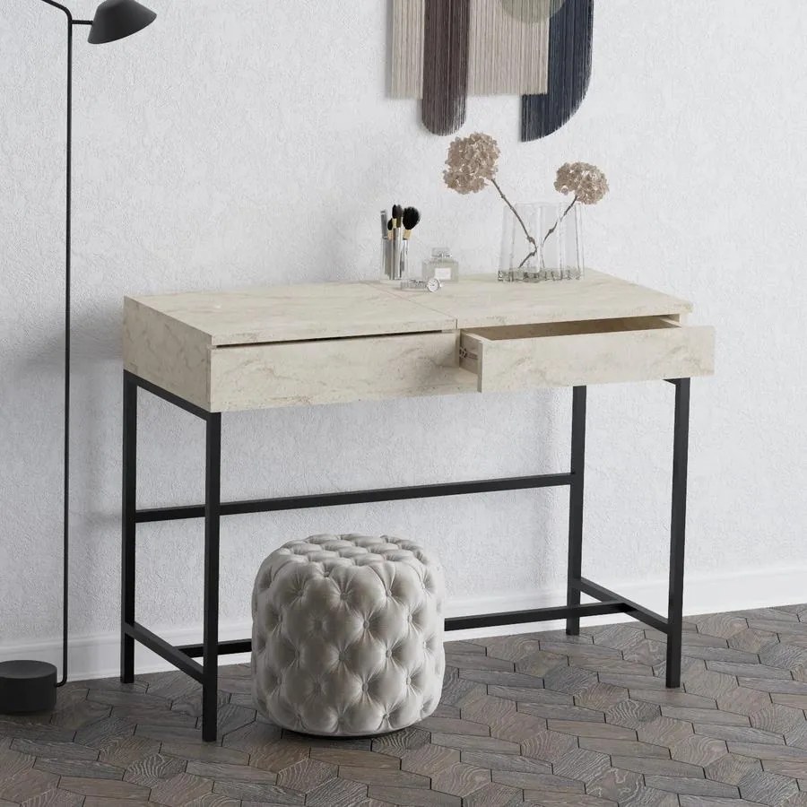 Fésülködő asztal Linda - Travertine