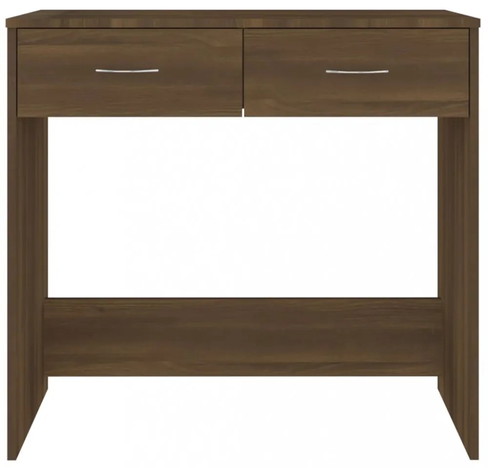 vidaXL barna tölgy színű szerelt fa íróasztal 80 x 40 x 75 cm