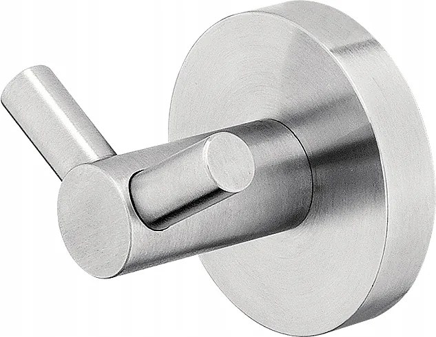 Nimco Unix rozsdamentes acél törölközőtartó akasztó fúrás nélkül Unm 13053-10_