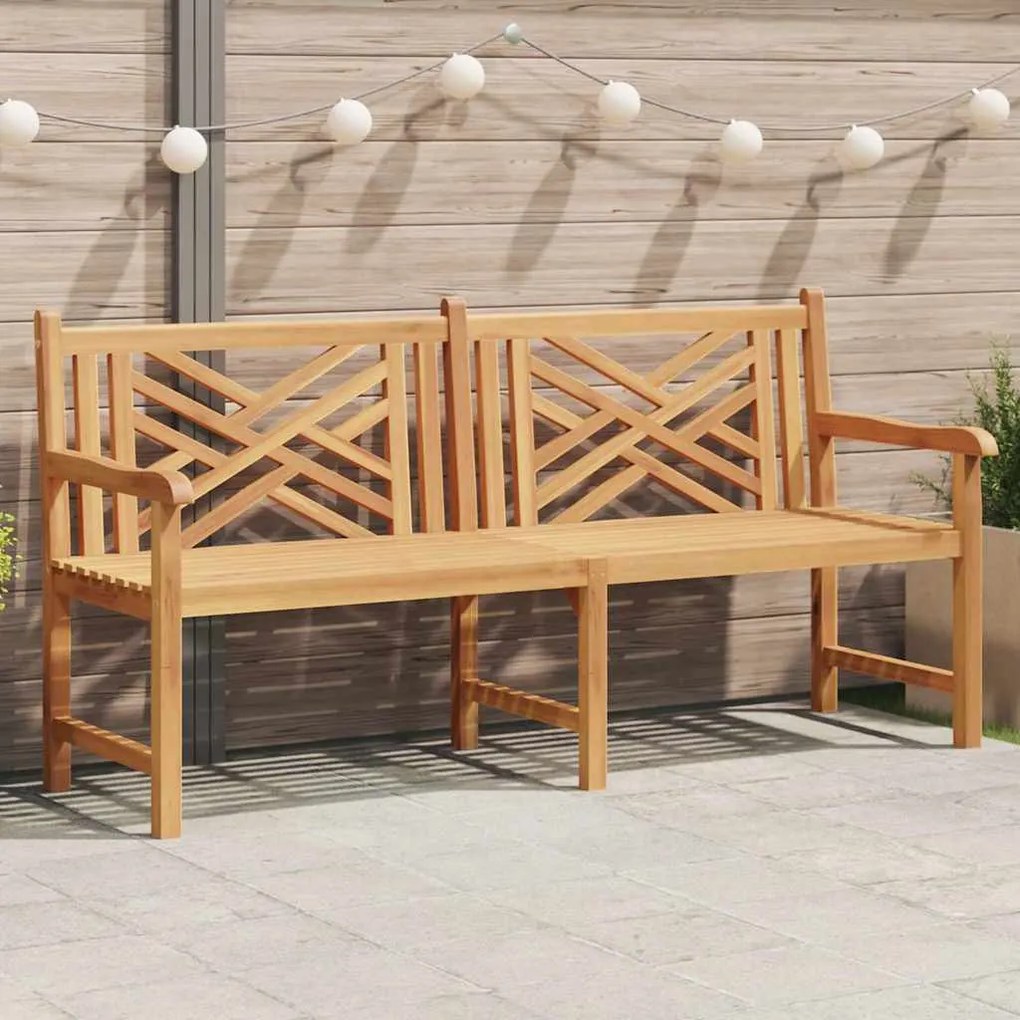 Kerti pad Barna 180 x 60 x 90 cm Tömör tíkfa
