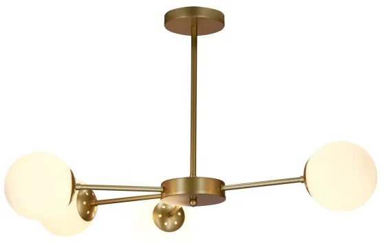 Csillár rúdon MATI 4xG9/20W/230V arany