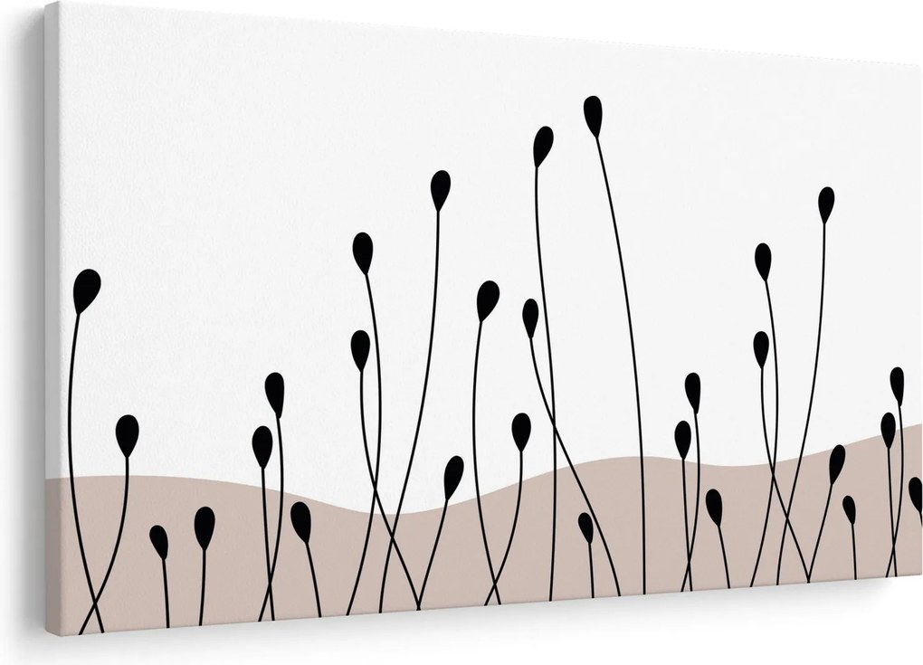 Kép - Grafikus rét N⁰1 (90x60 cm)