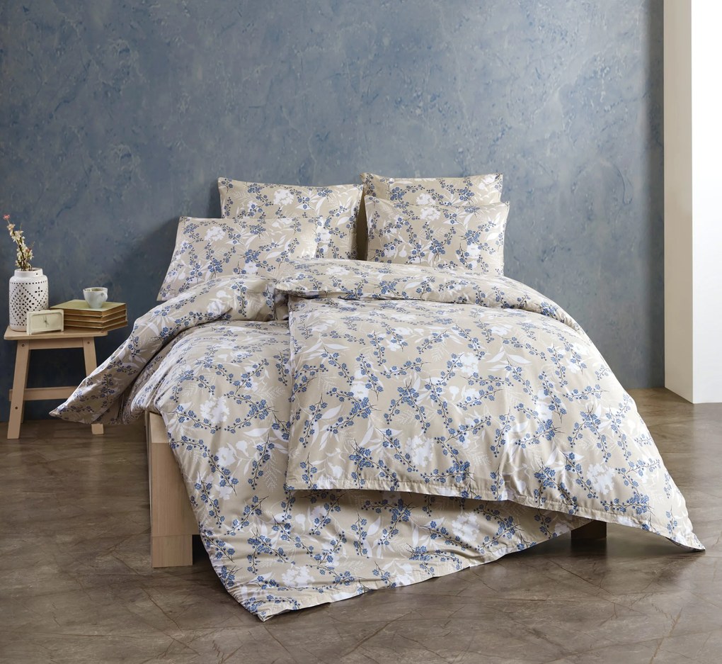 Ágynemű Maggie blue  200x140cm+90x70cm TiaHome