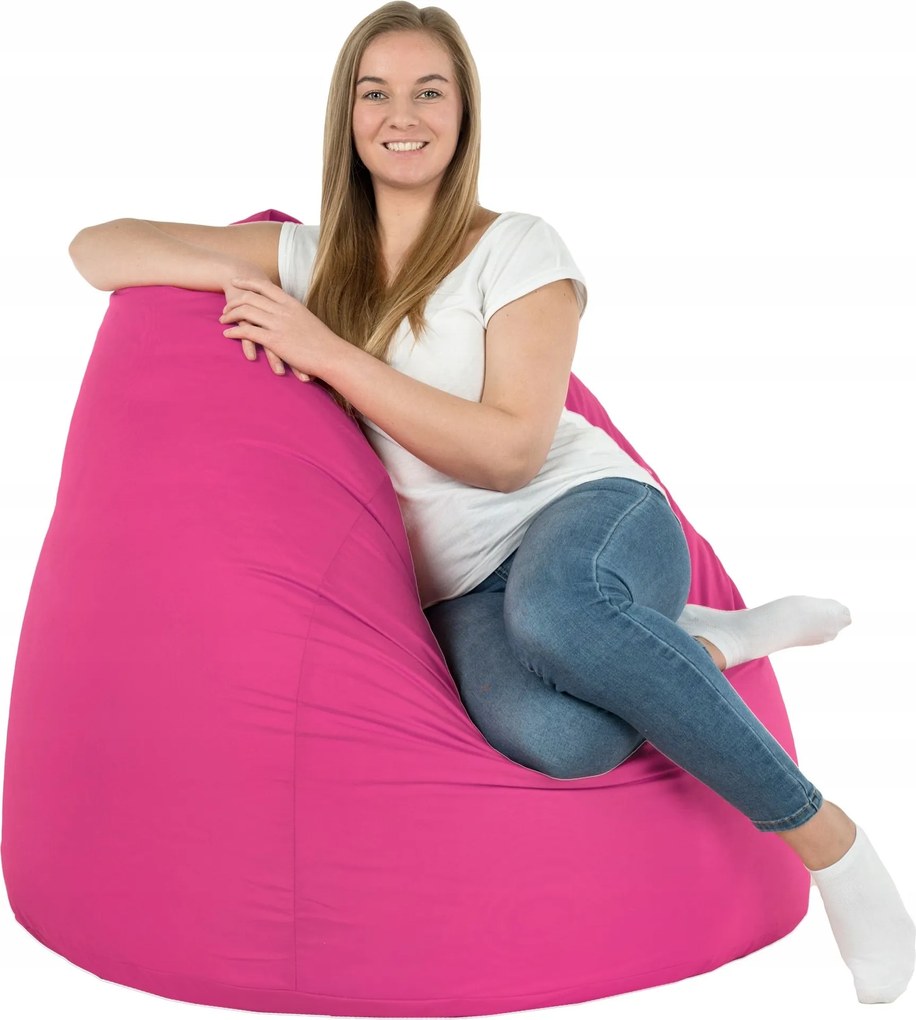 Kerti táska XXL Rózsaszín fotel puff Nylon