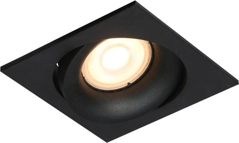 Italux Ponar DL-26451-GU10-BK Beépíthető spotlámpa 1x10W/GU10 IP20