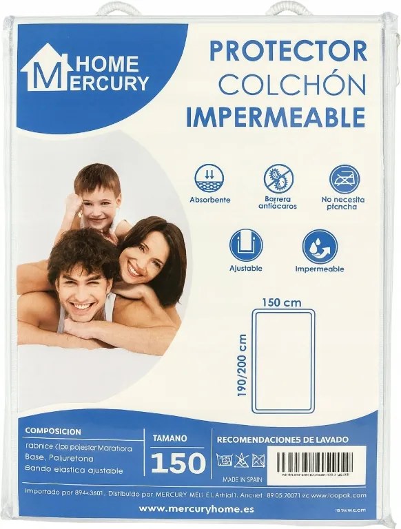 Lapos lepedő 150x190/200 cm-es ágyra, fehér, 100% poliészter