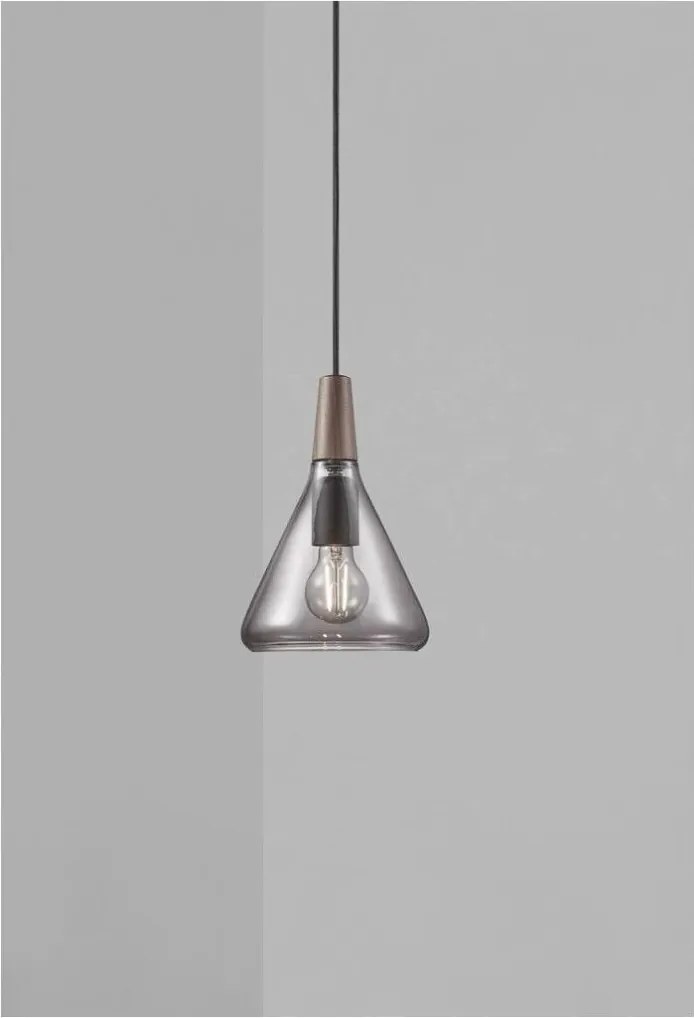 NORDLUX 2120843047 NORI Egyágú Függesztett Lámpa Fa E27 IP20