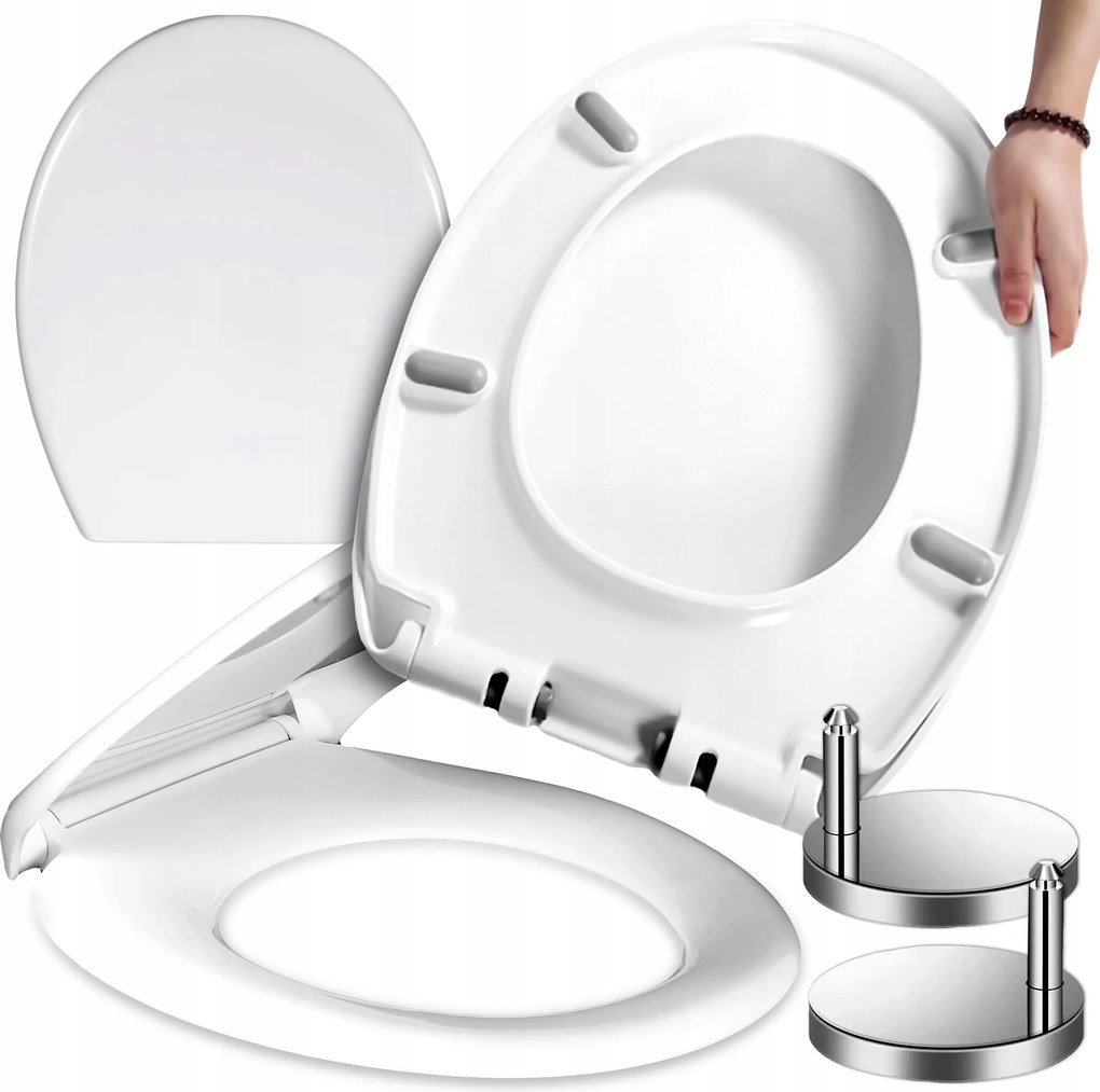 Wc-ülőke Szabadon Eső Kemény Duroplast Wc-ülőke Kerék Minőség