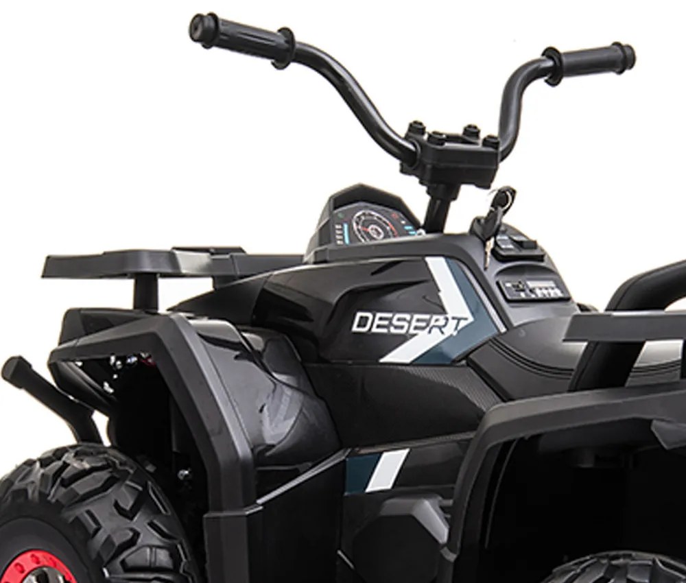 Elektromos quad fekete XL