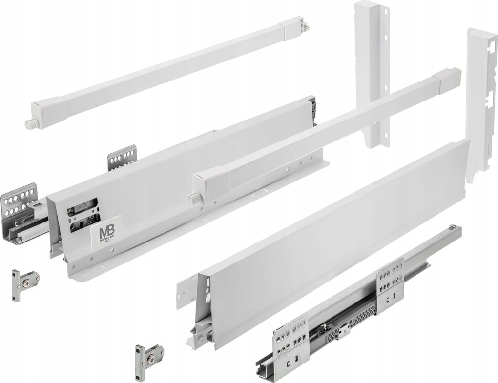 Fiók Gtv Modern Box Pro Magas H199 L450 Csendes Kihúzható Ház Fehér