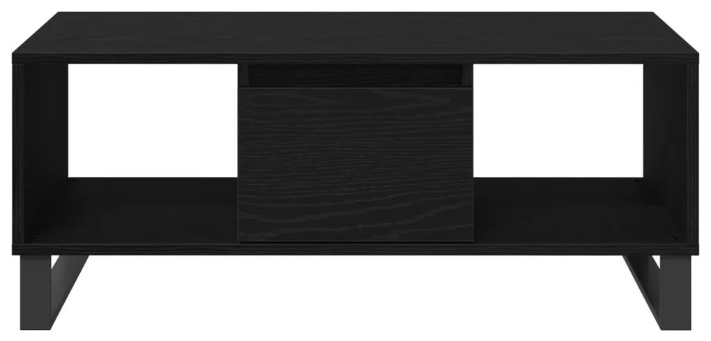 Fekete tölgy kávézóasztal 90x50x36,5 cm Készített fa
