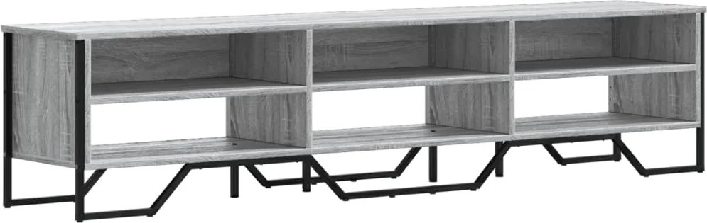 vidaXL szürke sonoma színű szerelt fa TV-szekrény 180 x 34 x 41 cm