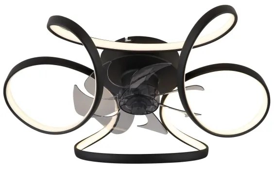 Globo 03638 - LORIS LED mennyezeti ventilátor 40W 3000-6000K + távirányító