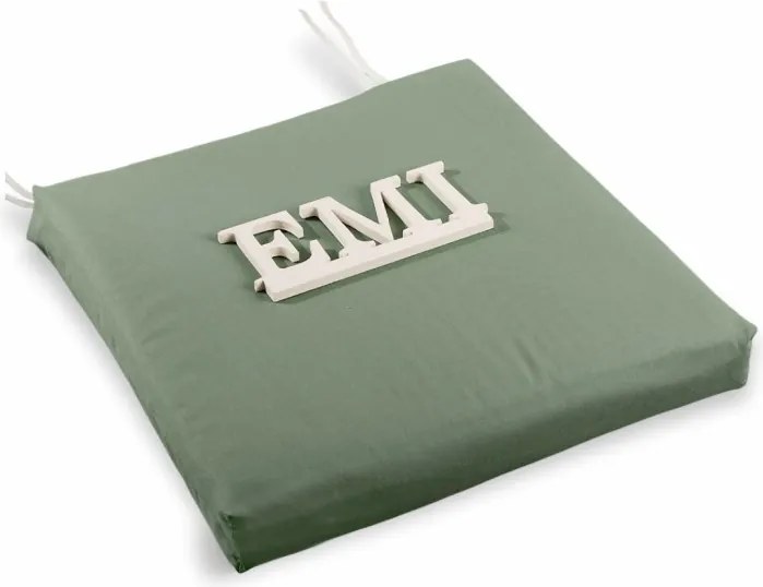 EMI zöld székpárna 40x40 cm