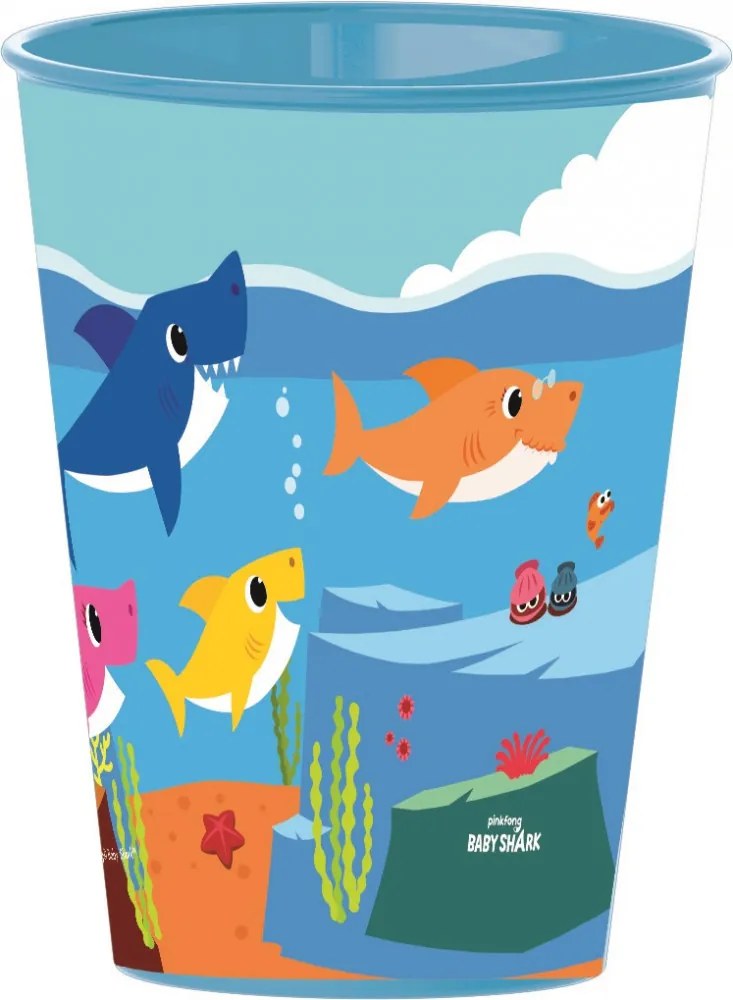 Baby Shark műanyag pohár 260 ml