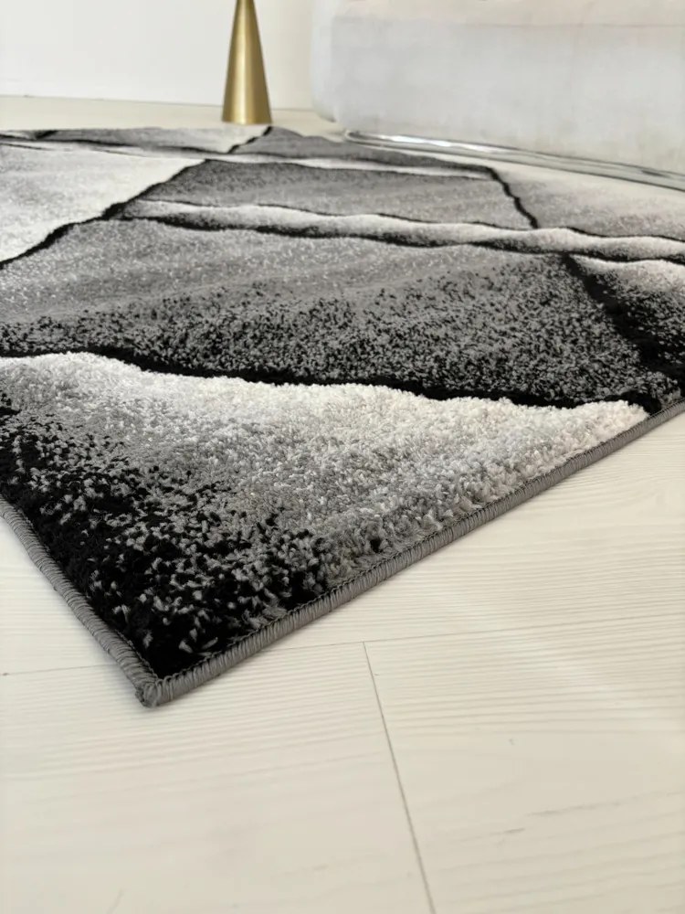 Nora 6034 szürke modern szőnyeg 120x170 cm