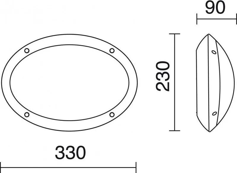 NOVOLUX 317A-G05X1A-01 TEIA Modern Kültéri Mennyezeti Lámpa Fehér E27 IP66