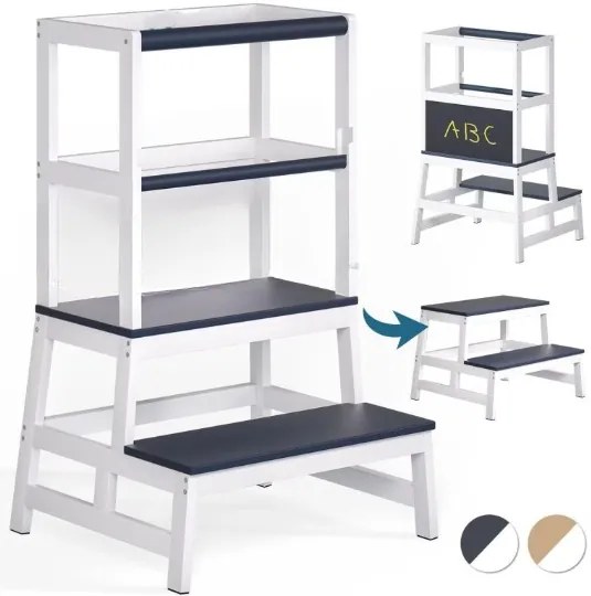 Deuba Gyerek tanulótorony Barn 93x51x50 cm - antracit