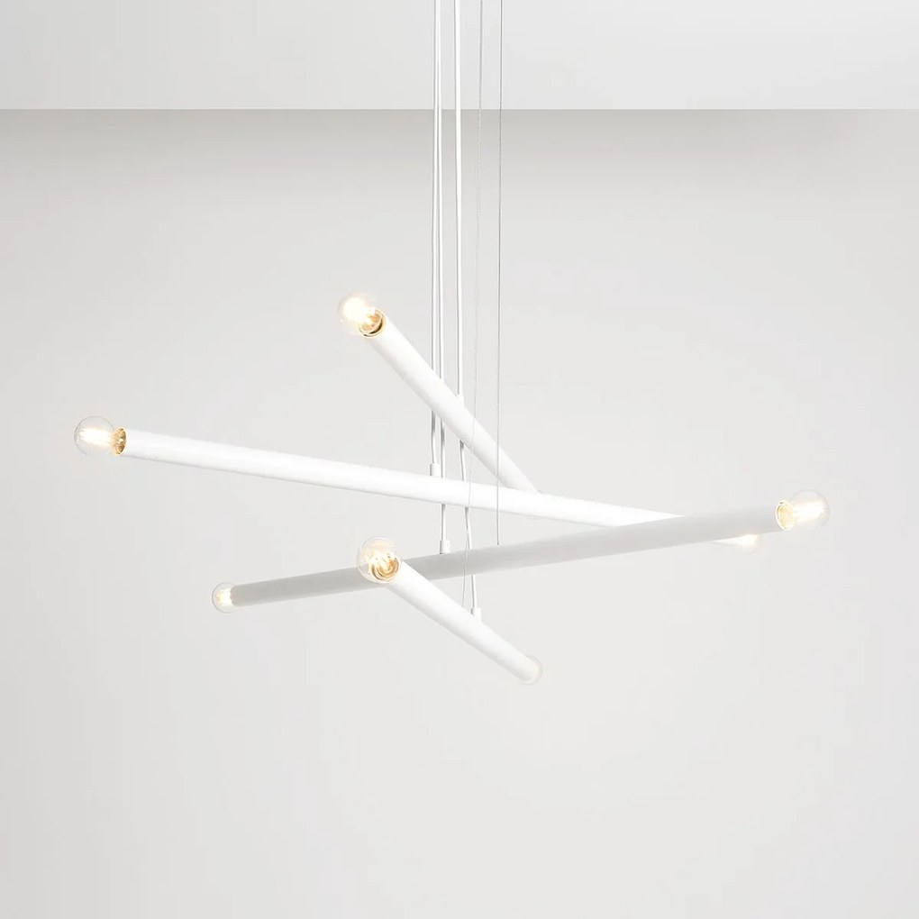 Aldex modern függeszték tubo fehér ald1072p