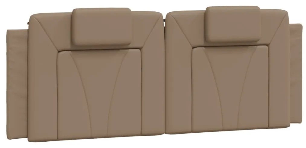 kávészínű ágykeret Viana LED-ekkel matrac nélkül 140 x 200 cm