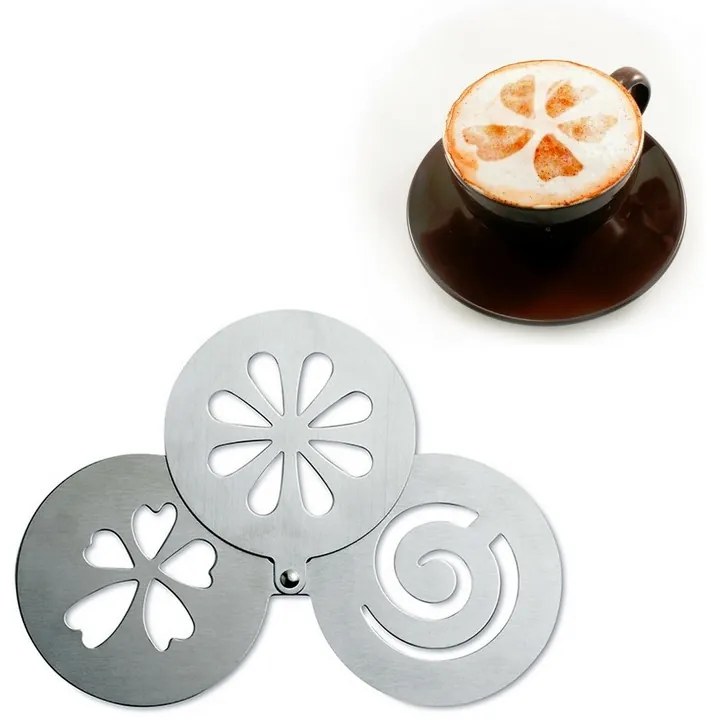 Perfect Home Cappuccino, sütemény díszítő sablon 3 db rm 12428