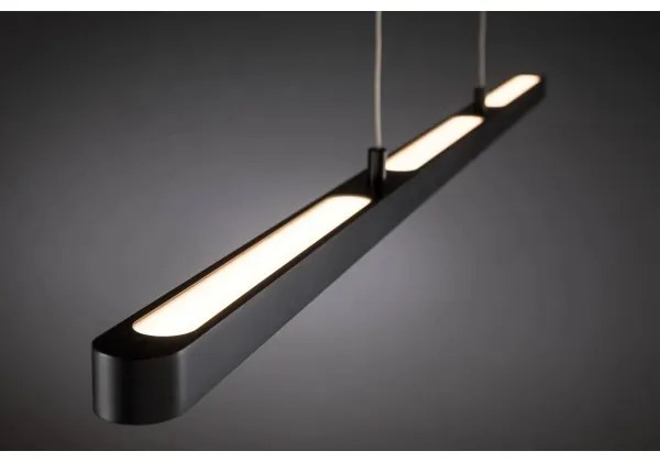 Paulmann 79693 - LED/42W Dimmelhető csillár zsinóron LENTO 230V fekete
