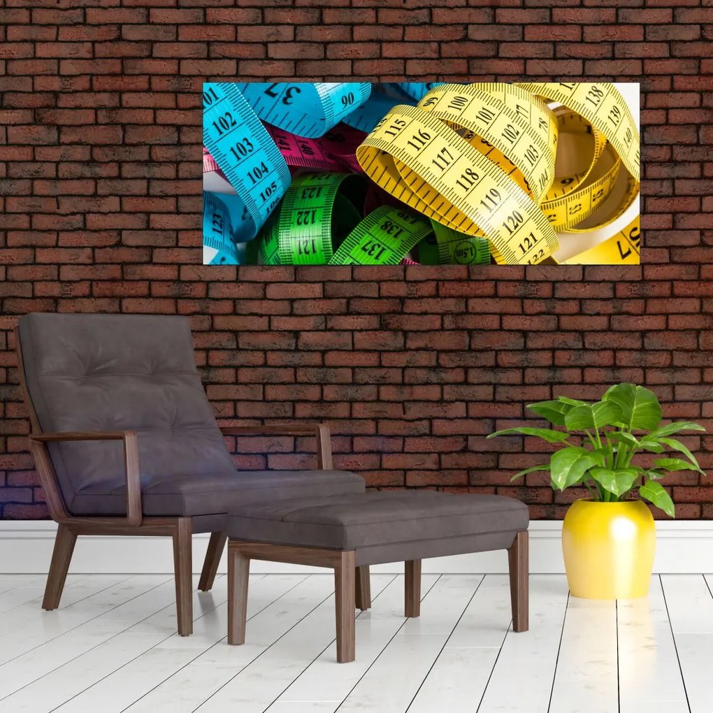 A színes méter képe (120x50 cm)