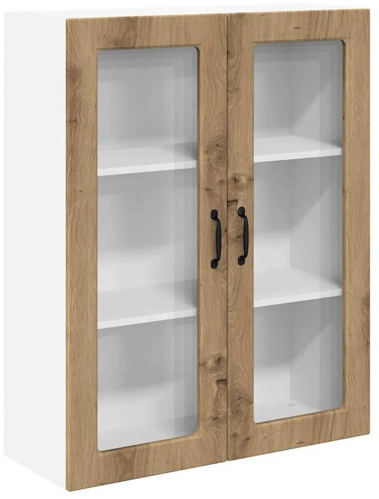 Fali konyhaszekrény Artisan tölgy 80 x 31 x 100 cm Faanyag