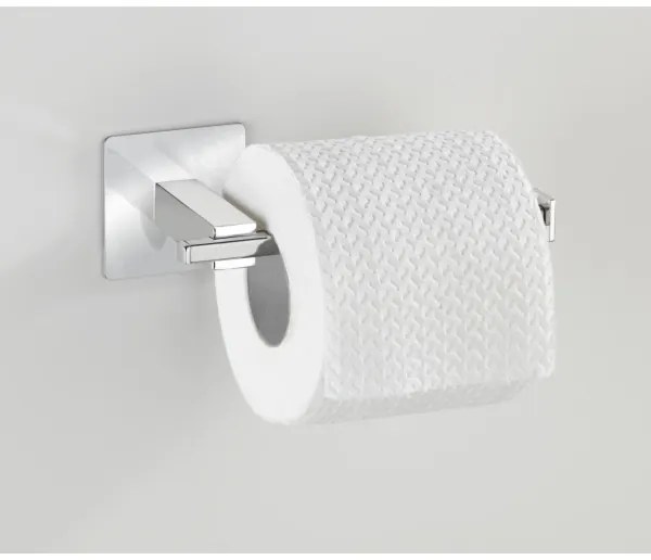 WENKO 23859800 - WC-papírtartó TURBO-LOC QUADRO ED 16,5x6,5 cm rozsdamentes acél
